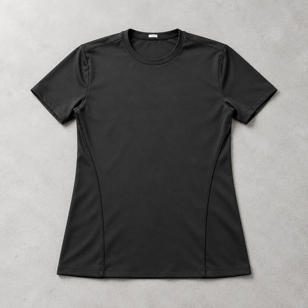 Black Women's Short Sleeve Workout Top Athletic Tee# Lululemon# Small#